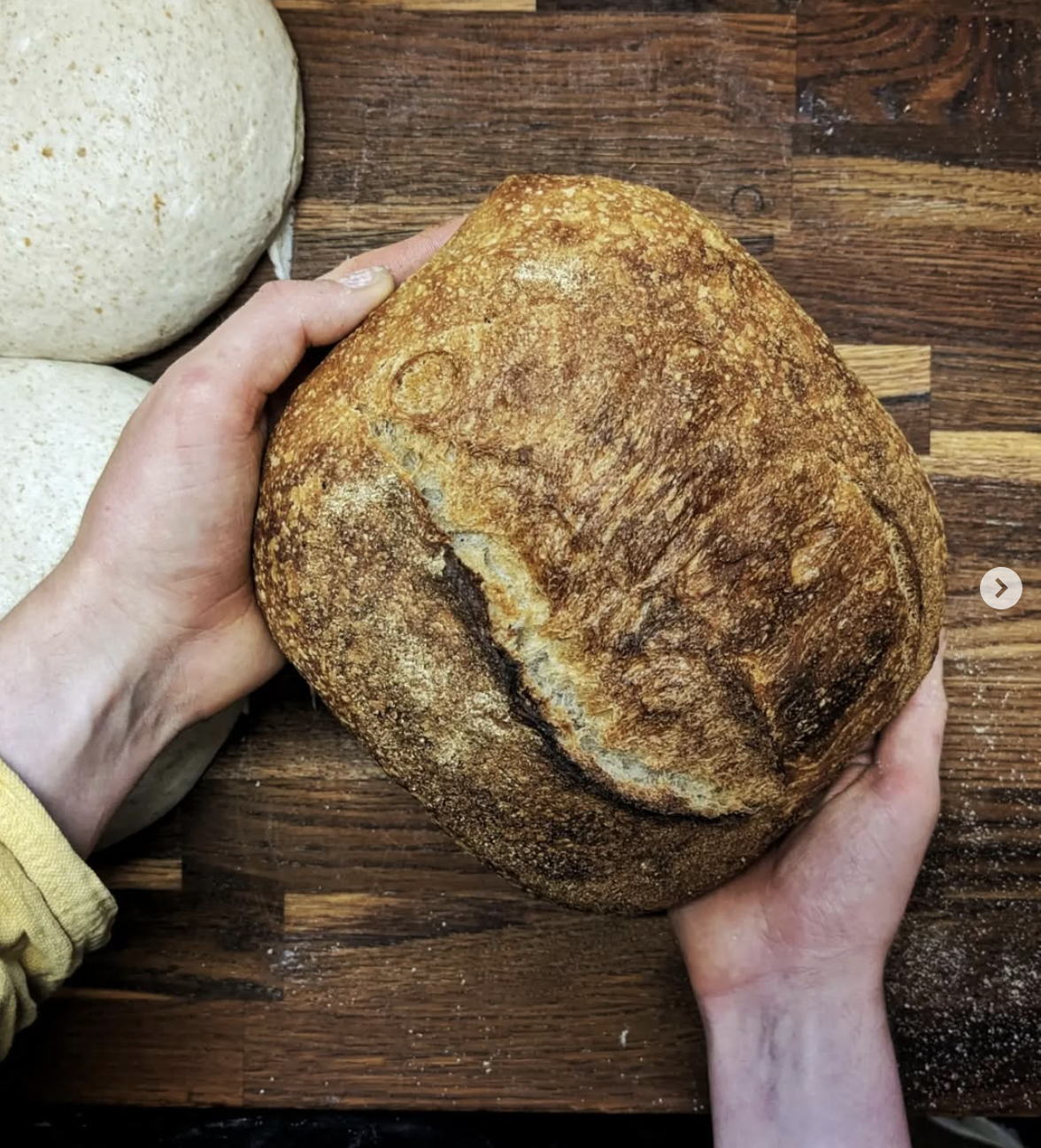 Sourdough loaf by Fumbally Cafe, Dublin